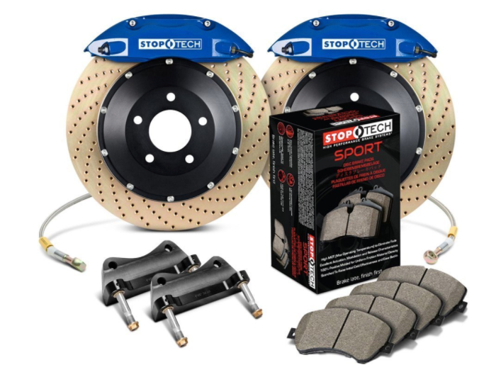 Stoptech® (05-21) Mopar V8 Drilled Big Brake Kit - 10 Second Racing