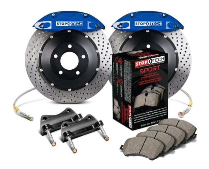 Stoptech® (05-21) Mopar V8 Drilled Big Brake Kit - 10 Second Racing