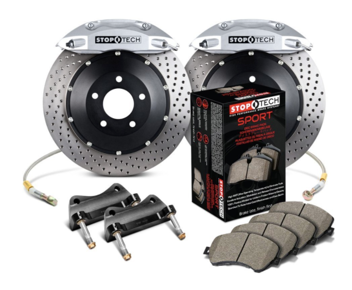 Stoptech® (05-21) Mopar V8 Drilled Big Brake Kit - 10 Second Racing
