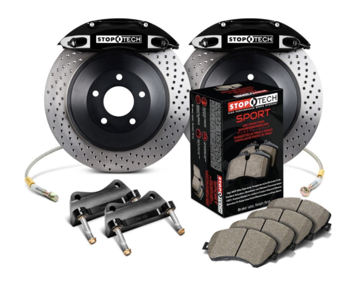 Stoptech® (05-21) Mopar V8 Touring™ Drilled Big Brake Kit - 10 Second Racing