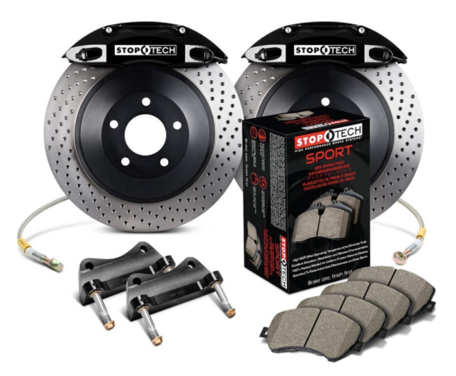 Stoptech® (05-21) Mopar V8 Touring™ Drilled Big Brake Kit - 10 Second Racing