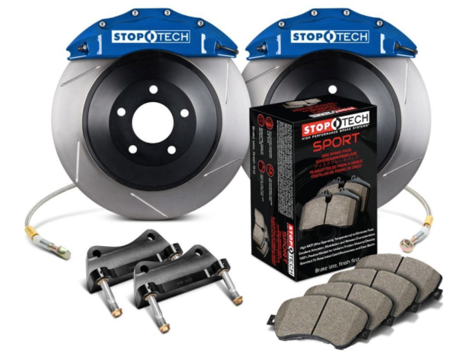 Stoptech® (05-21) Mopar V8 Touring™ Slotted Big Brake Kit - 10 Second Racing