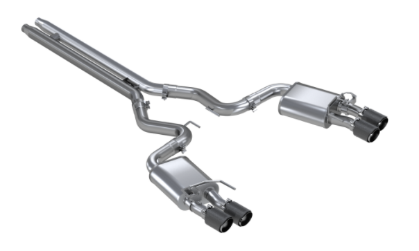 MBRP® (18-21) Mustang GT 304SS Cat-Back System with Active Valves - 10 Second Racing