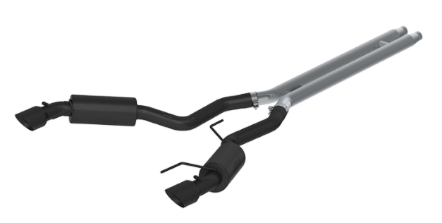 MBRP® (15-17) Mustang GT Coupe Street Series 3" Cat-Back System with 4.5" OD Tips - 10 Second Racing