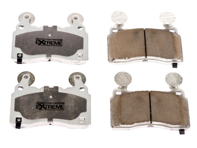 Power Stop® (16-23) Camaro 2.0L Z26 Extreme Street Carbon-Fiber Ceramic Brake Pads