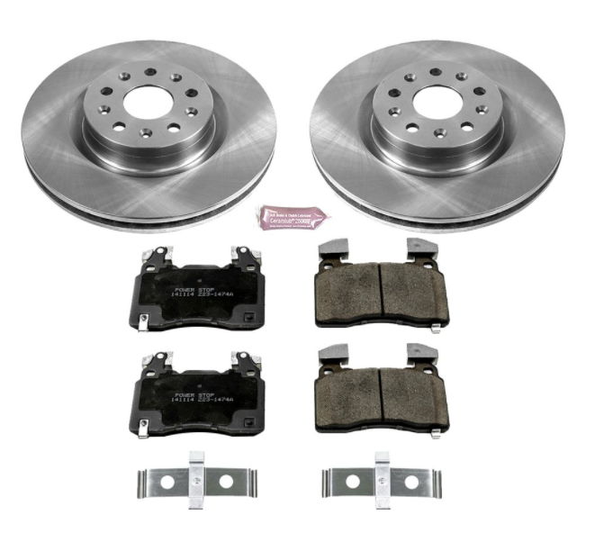 Power Stop® (16-24) Camaro SS 1-Click Autospecialty OE Replacement Plain Brake Kit