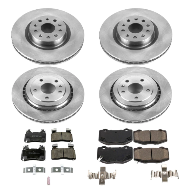 POWER STOP® (16-23) CAMARO LT 1-CLICK AUTOSPECIALTY OE REPLACEMENT PLAIN BRAKE KIT