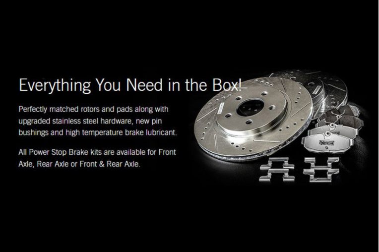 Power Stop® (15-21) Mopar SRT Z26 Street Warrior Brake Kit (6-Piston Front Calipers) - 10 Second Racing