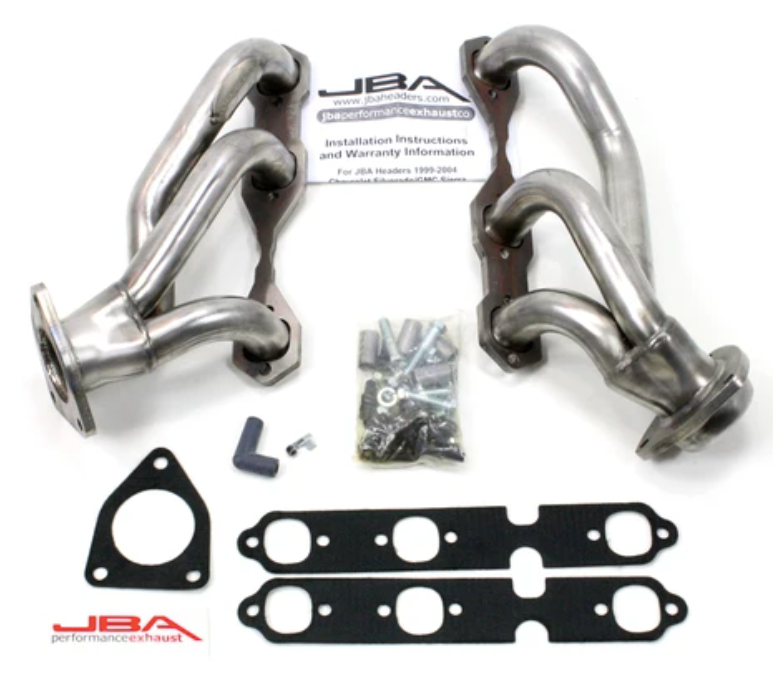 JBA® (02-13) Silverado/Sierra V6 304SS 1-1/2" Shorty Headers
