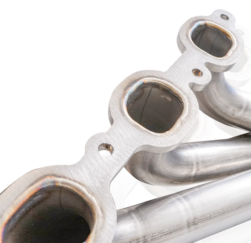 Stainless Works® (19-26) Silverado/Sierra 304SS 1-7/8" x 3" Long Tube Headers with Catted Mid-Pipes