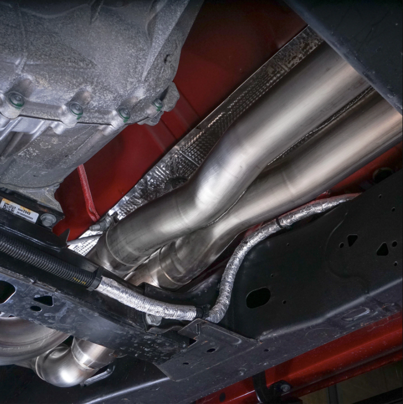 Stainless Works® (19-26) Silverado/Sierra 304SS 1-7/8" x 3" Long Tube Headers with Catted Mid-Pipes
