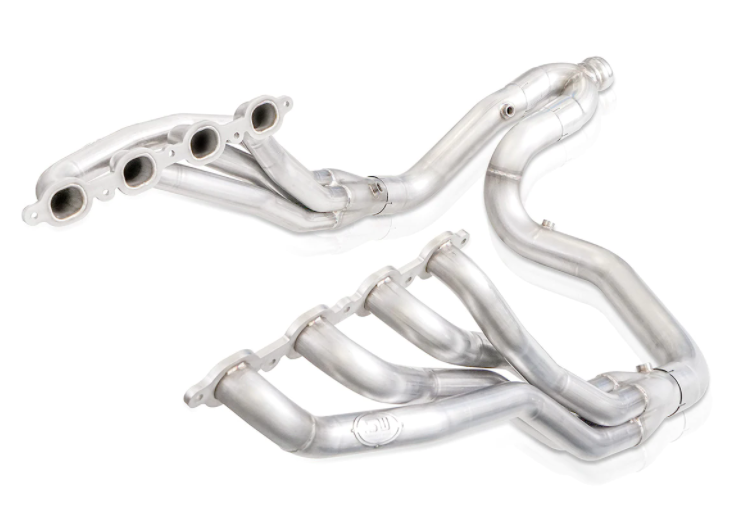 Stainless Works® (19-26) Silverado/Sierra 304SS 1-7/8" x 3" Long Tube Headers with Catted Mid-Pipes