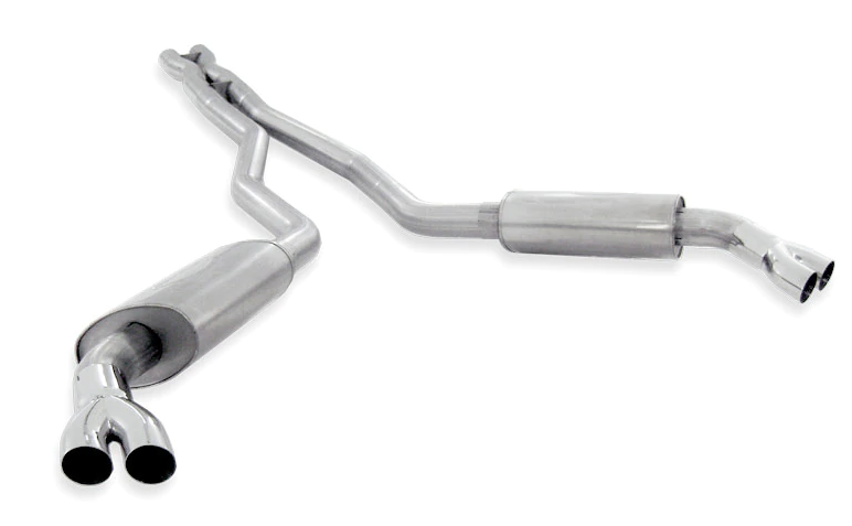 Stainless Works® (10-15) Camaro SS Chambered Round 304SS 3" Cat-Back System (Fits Ground Effects Package/OE Connect)