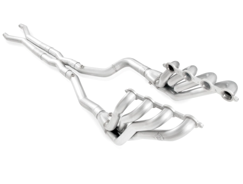 Stainless Works® (09-15) CTS-V 304SS 2" x 3" Long Tube Headers with Catted Mid-Pipes