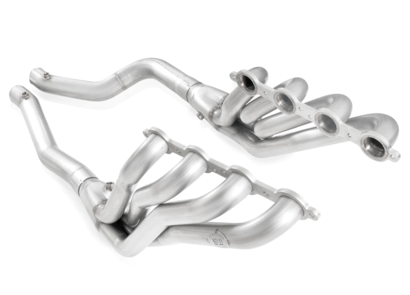 Stainless Works® (09-15) CTS-V 304SS 2" x 3" Long Tube Headers with Catted Mid-Pipes