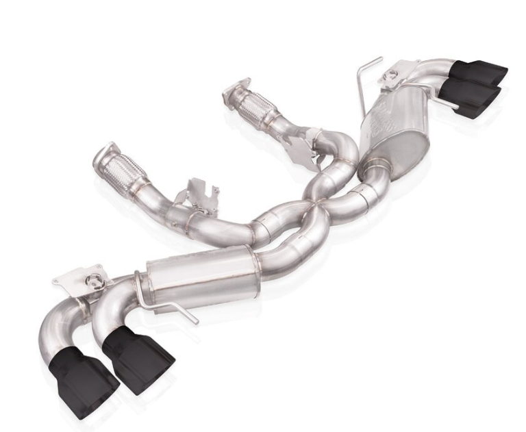 Stainless Works® (20-24) Corvette Stingray 304SS 3" Cat-Back System with 4-1/2" OD Tips