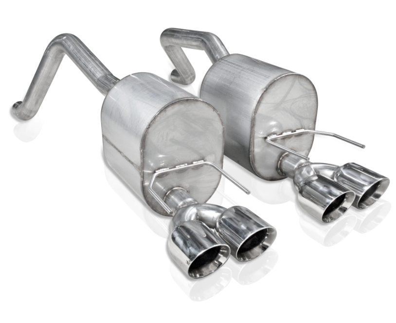 Stainless Works® (05-08) Corvette Stingray/Grand Sport 304SS 2.5" Turbo Chambered Axle-Back System
