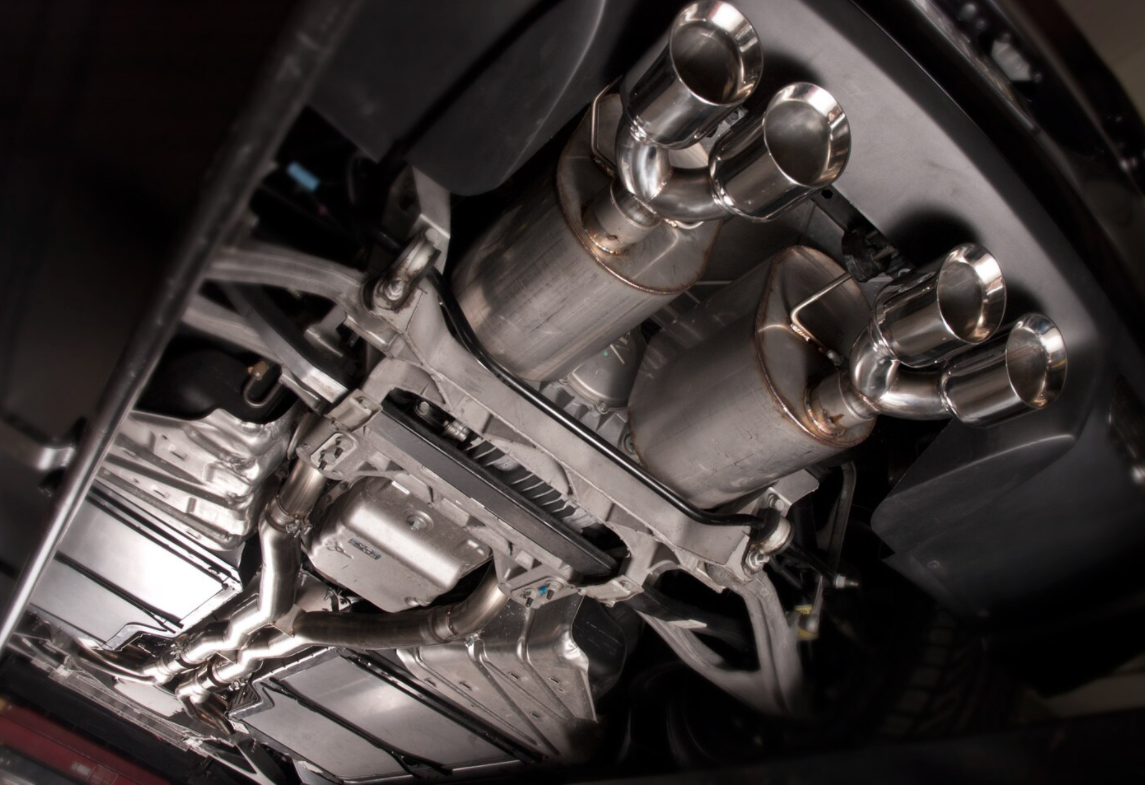 Stainless Works® (05-08) Corvette Stingray/Grand Sport 304SS 2.5" Turbo Chambered Axle-Back System