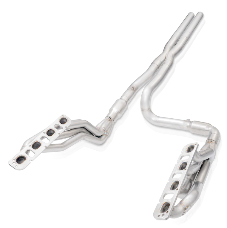 Stainless Works® (19-23) Ram 1500 304SS 1-7/8" x 3" Long Tube Headers with Catted Mid-Pipes