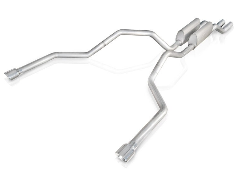 Stainless Works® (04-08) F-150 304SS 2.5" Dual Turbo Chambered Cat-Back System
