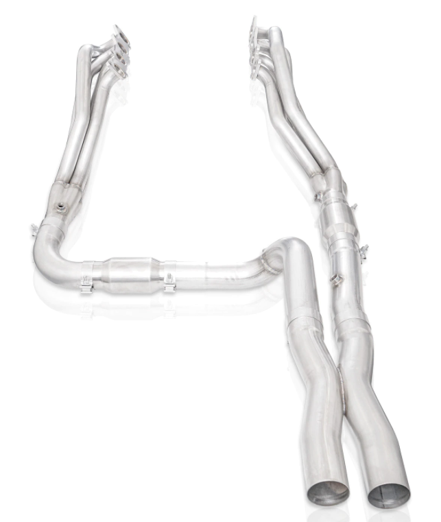 Stainless Works® (15-20) F-150 304SS 1-7/8" x 3" Long Tube Headers with Catted Mid-Pipes