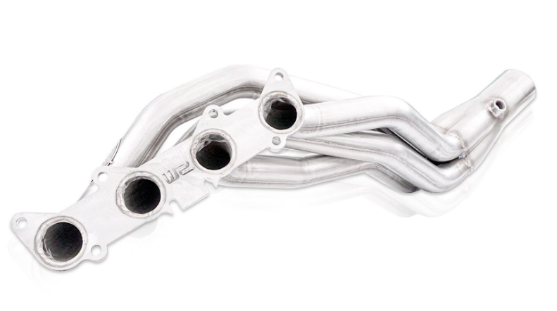 Stainless Works® (15-20) F-150 304SS 1-7/8" x 3" Long Tube Headers with Catted Mid-Pipes