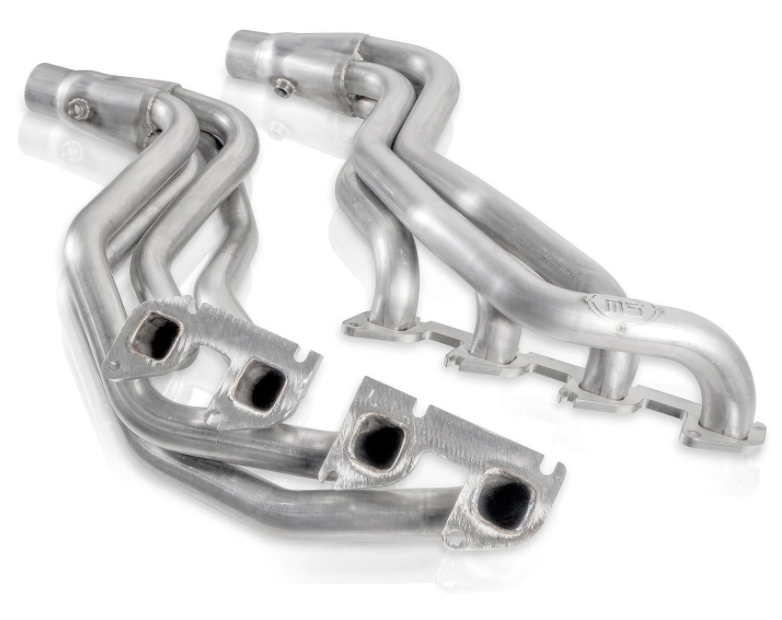 Stainless Works® (11-20) F-250/F-350 304SS 1-7/8" x 3" Long Tube Headers with Catted Mid-Pipes