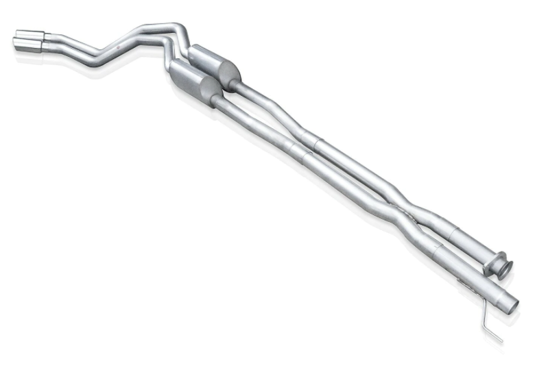 Stainless Works® (11-16) F-250/F-350 304SS 3" Dual Turbo Chambered Cat-Back System with X-Pipe