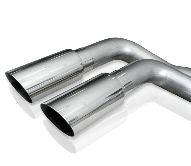 Stainless Works® (11-16) F-250/F-350 304SS 3" Dual Turbo Chambered Cat-Back System with X-Pipe