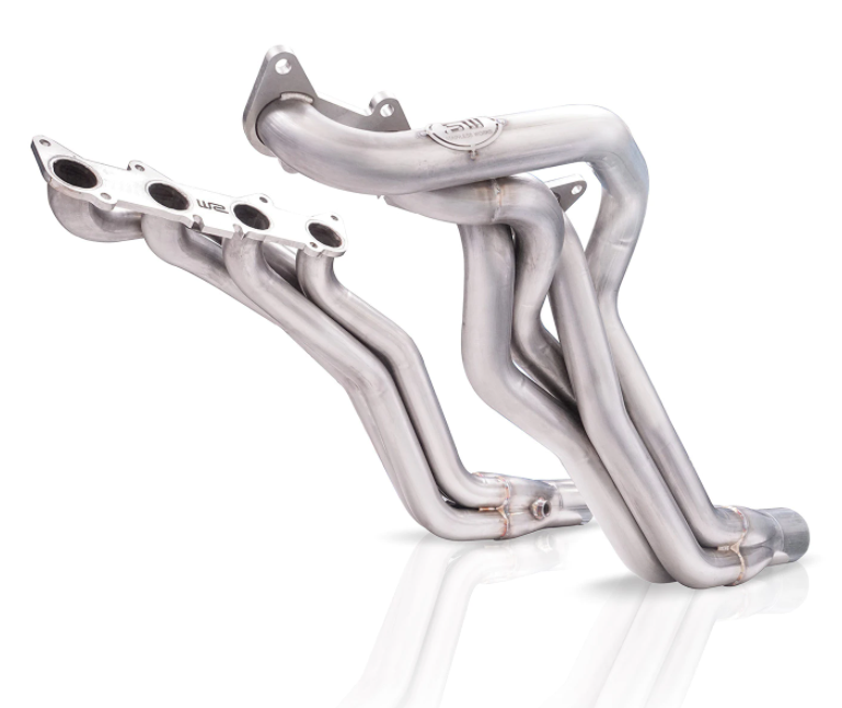 Stainless Works® (15-23) Mustang GT 304SS 3" Long Tube Headers with Catted Mid-Pipes