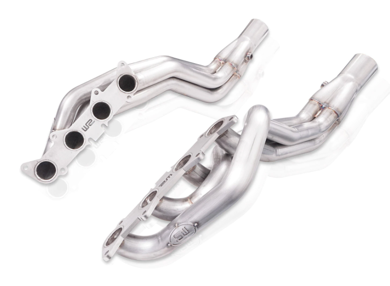 Stainless Works® (15-23) Mustang GT 304SS 3" Long Tube Headers with Catted Mid-Pipes