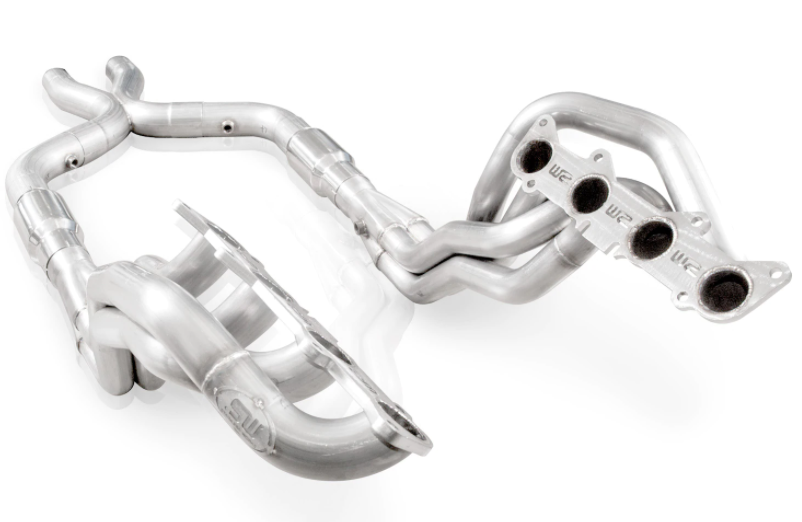 Stainless Works® (11-14) Mustang GT 304SS 1-7/8" x 3" Long Tube Headers with Catted X-Pipe