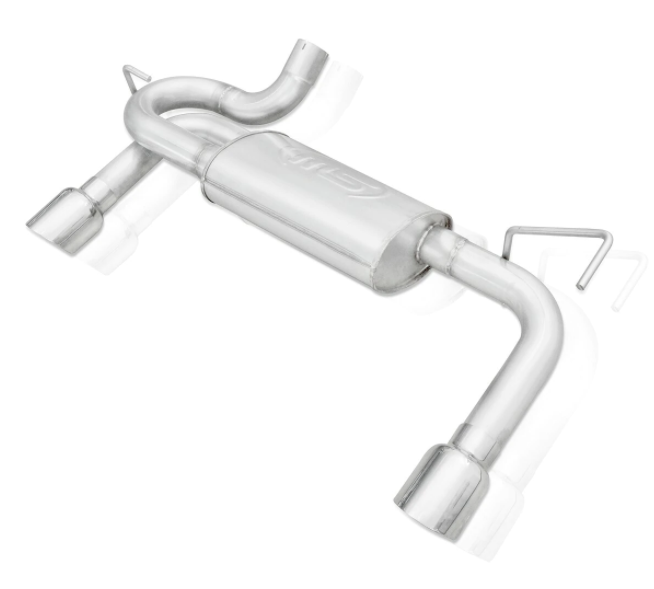 Stainless Works® (07-18) Wrangler JK 304SS 3" Axle-Back System