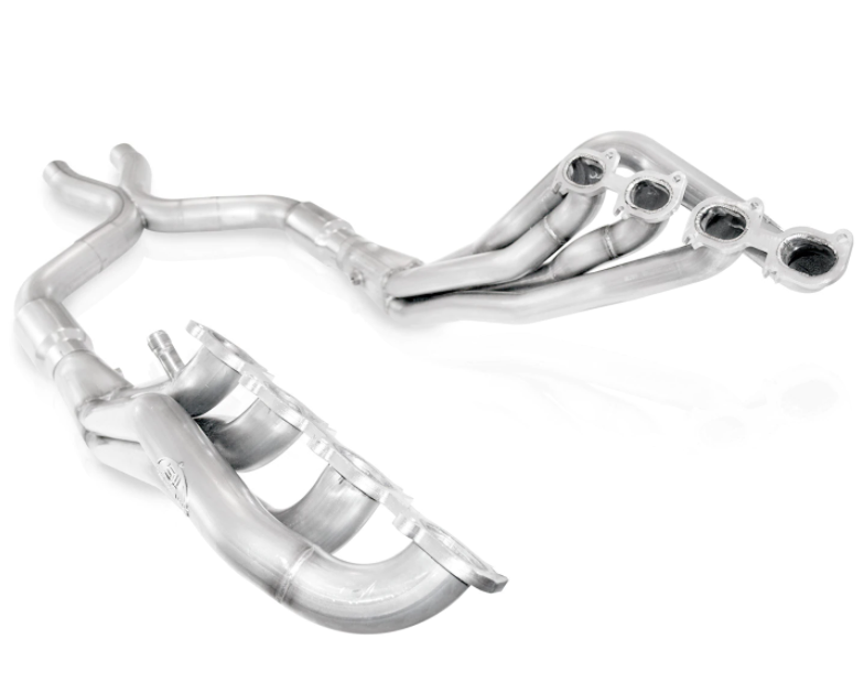 Stainless Works® (07-14) GT500 1-7/8" x 3" Long Tube Headers with Catted Mid-Pipes