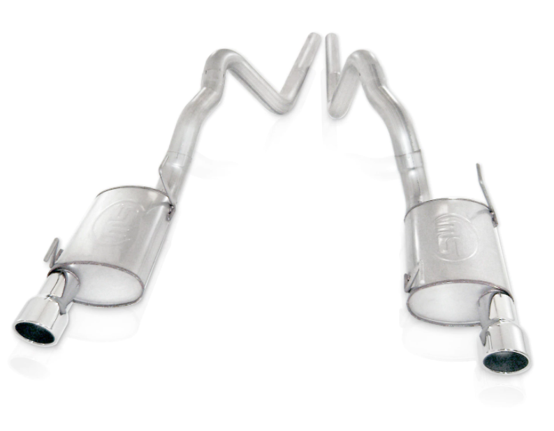 Stainless Works® (07-10) GT500 304SS 3" Dual Turbo Chambered Cat-Back System