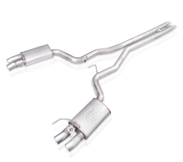 Stainless Works® (15-20) GT350/GT350R 304SS 3" Dual Turbo Chambered Cat-Back System