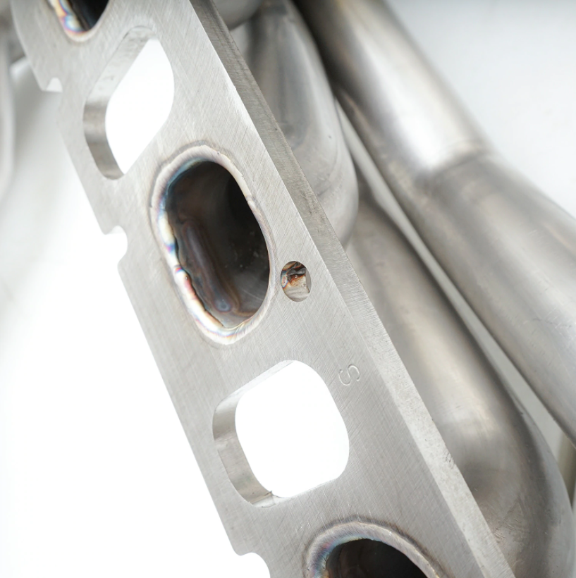 Stainless Works® (19-23) RAM 1500 304SS 1-7/8" x 3" Long Tube Headers with Catted Mid-Pipes