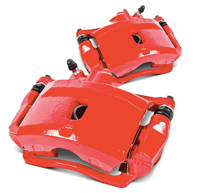 Power Stop® (05-23) Mopar SRT Powder Coated Rear Brake Calipers (4/6-Piston Front Calipers)