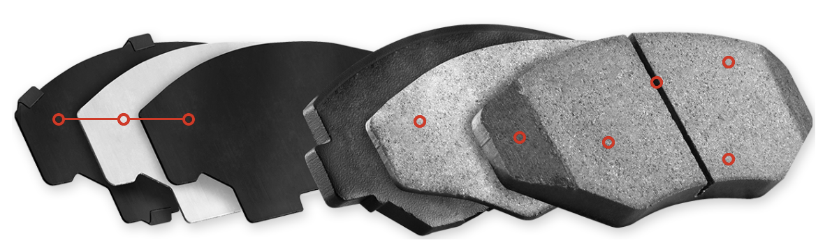 R1 Concepts® (16-19) CTS-V Ceramic Series Brake Pads