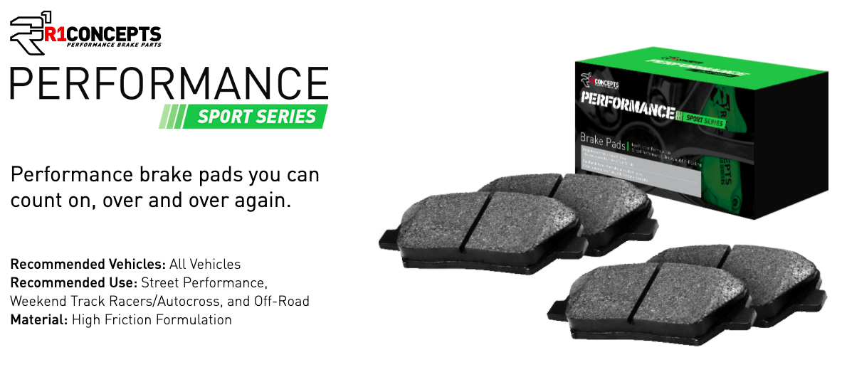 R1 Concepts® (11-23) Mopar SRT Performance Sport Series Front Brake Pads