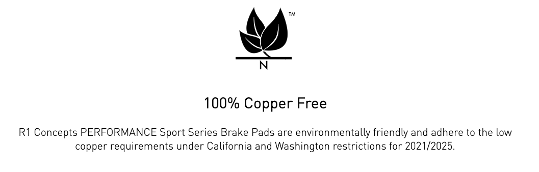 R1 Concepts® (09-18) RAM 1500 Performance Off-Road/Tow Series Brake Pads