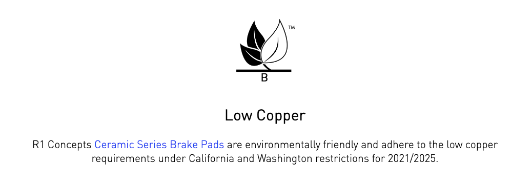 R1 Concepts® (12-23) WK2 SRT Ceramic Series Brake Pads