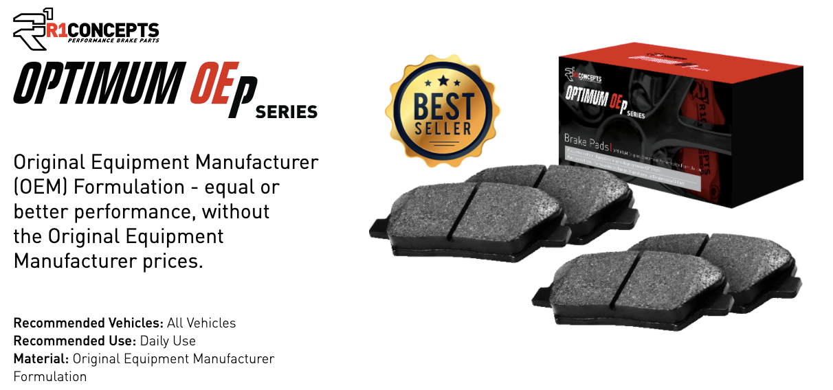 R1 Concepts® (11-18) Grand Cherokee 3.0L Optimum OEp Series Brake Pads