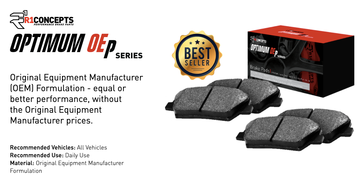 R1 Concepts® (07-22) GT-R Optimum OEp Series Brake Pads
