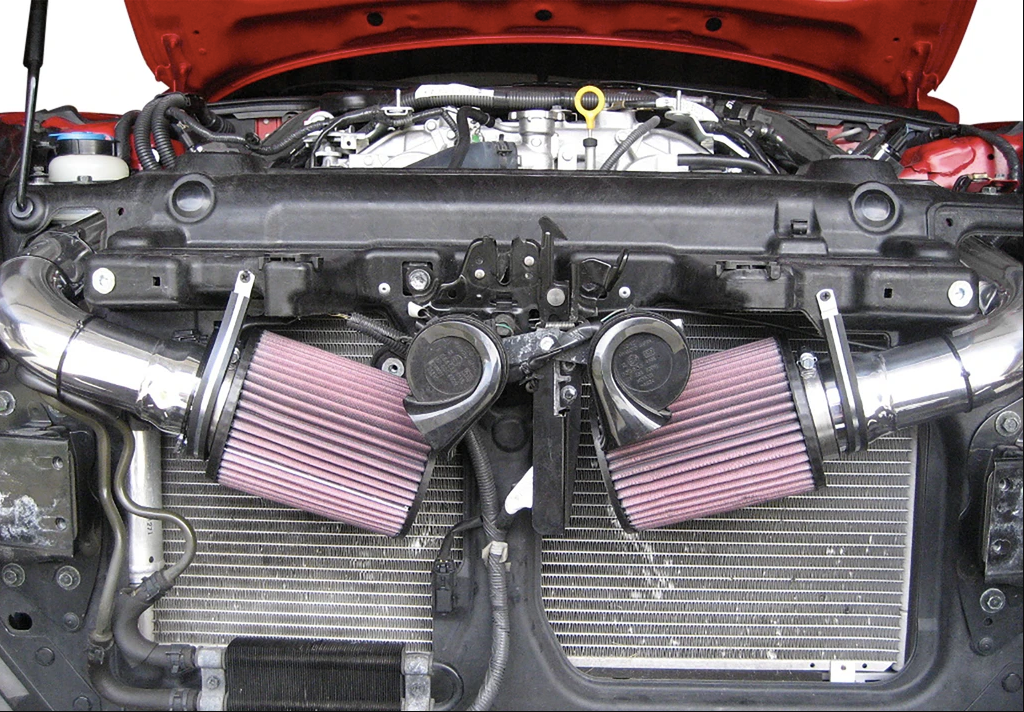 Stillen® (07-08) 370Z Hi-Flow Ultra Long Tube Dual Air Intake System with Dry Filters