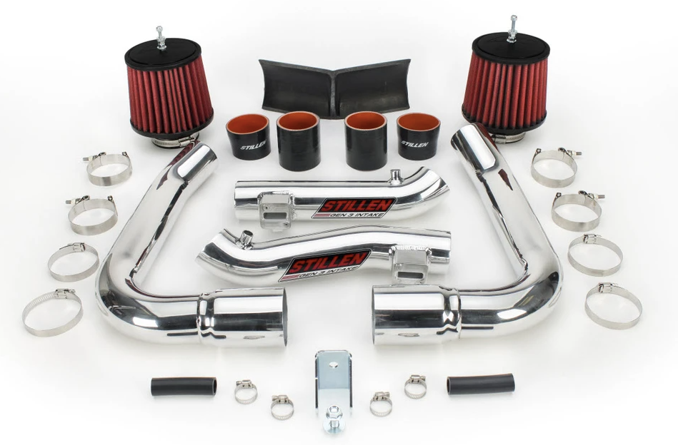 Stillen® (07-08) 370Z Hi-Flow Ultra Long Tube Dual Air Intake System with Dry Filters