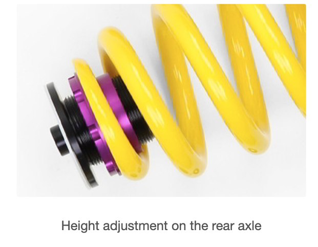 KW® (09-22) GT-R 0.0" x 0.8" - 0.2" x 1.0" Height Adjustable Coil Spring Kit