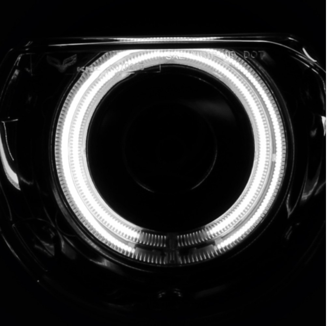 Spyder® (08-14) Challenger Black CCFL Halo Projector Headlights