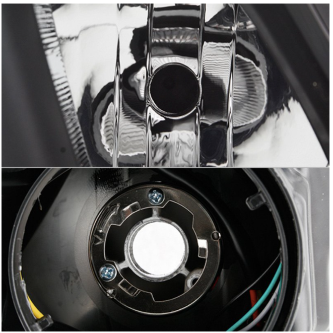 Spyder® (19-23) RAM 1500 5th Gen Black Factory Style Headlights