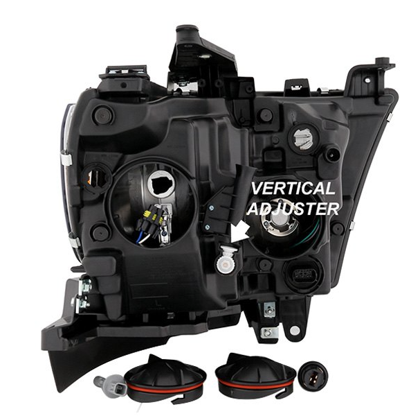 Spyder® (19-23) RAM 1500 5th Gen Black Factory Style Headlights